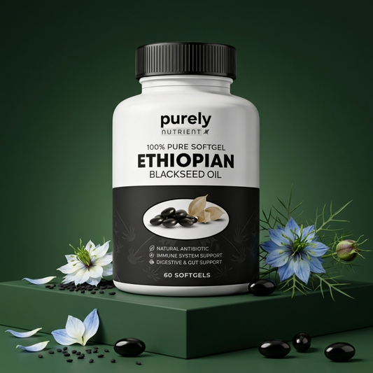 Purely Nutrient Ethiopian Black Seed Oil