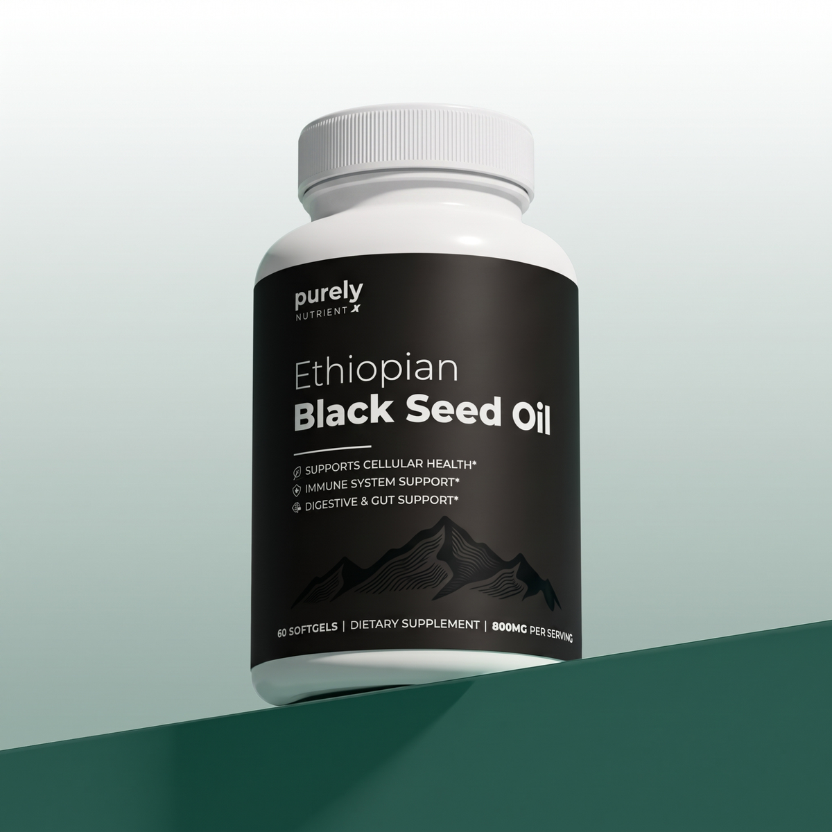 Purely Nutrient Ethiopian Black Seed Oil