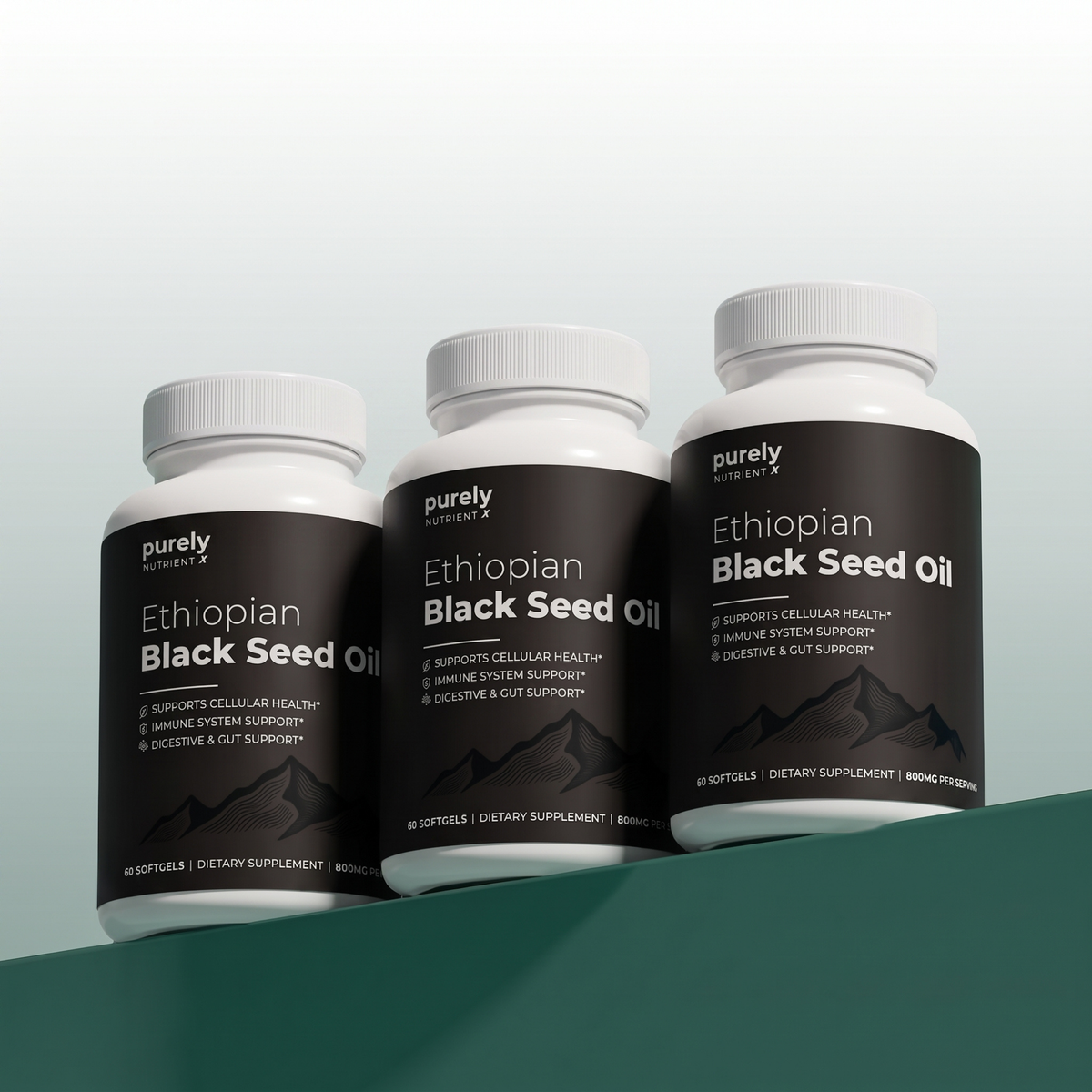 Purely Nutrient Ethiopian Black Seed Oil
