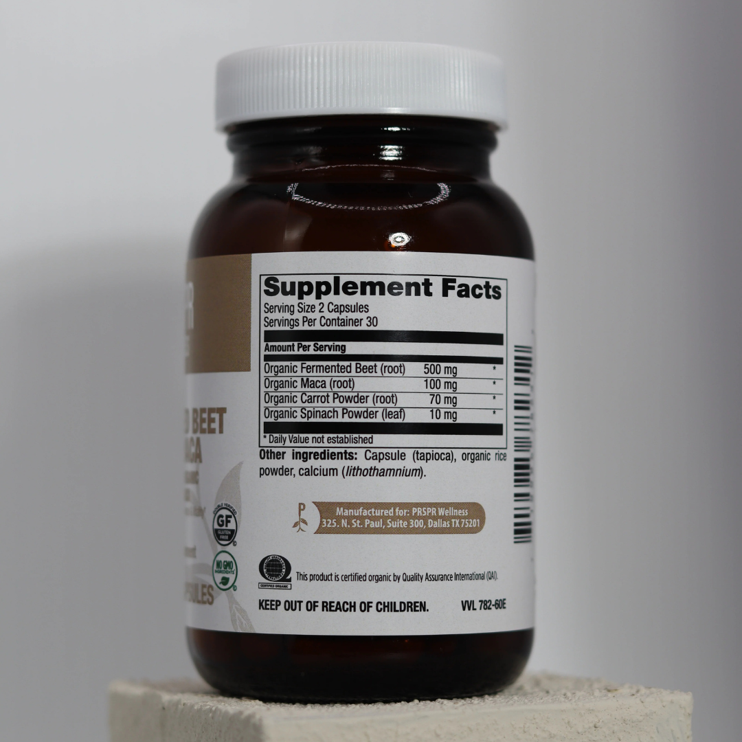 Fermented Beet Root & Maca