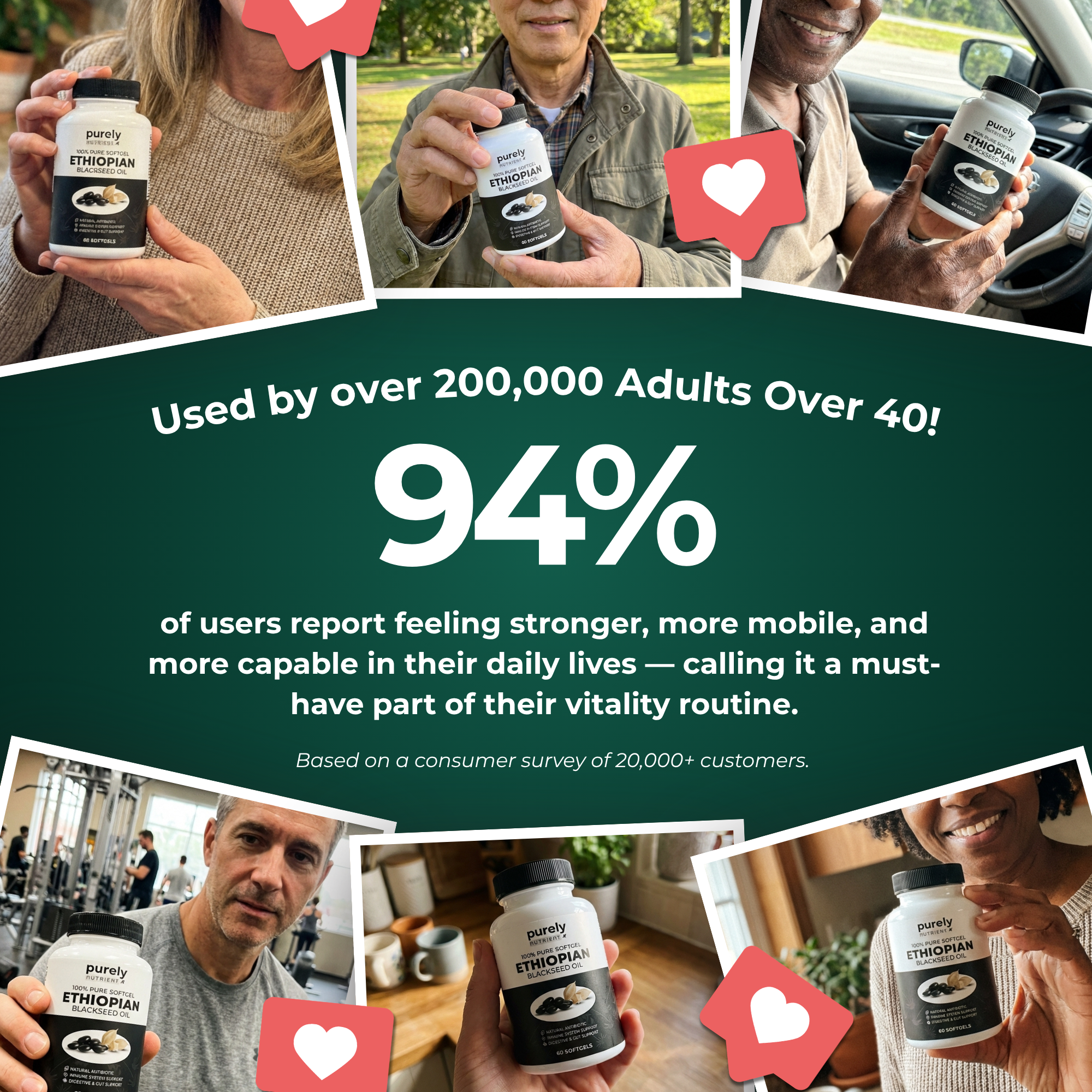 Purely Nutrient Ethiopian Black Seed Oil