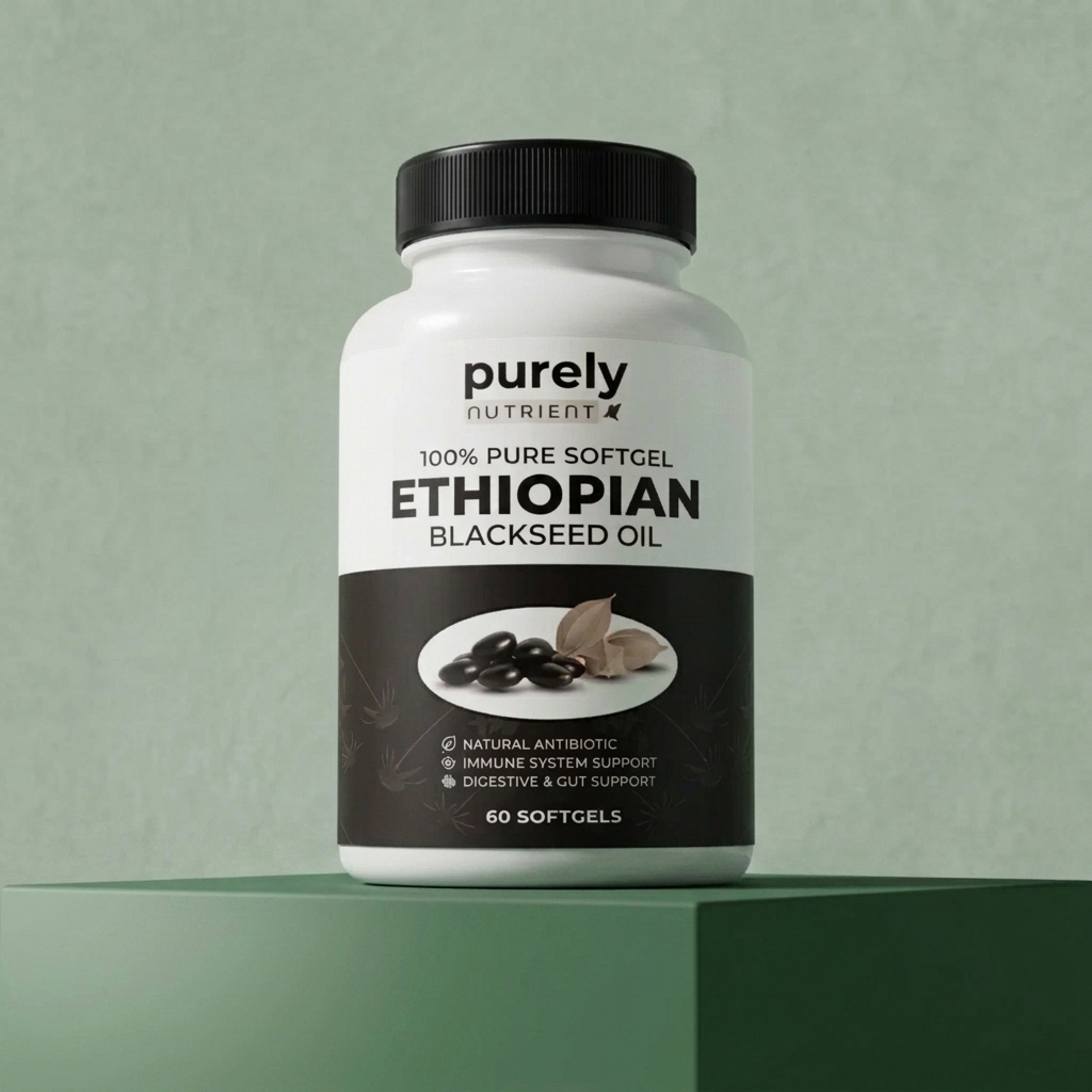 Purely Nutrient Ethiopian Black Seed Oil