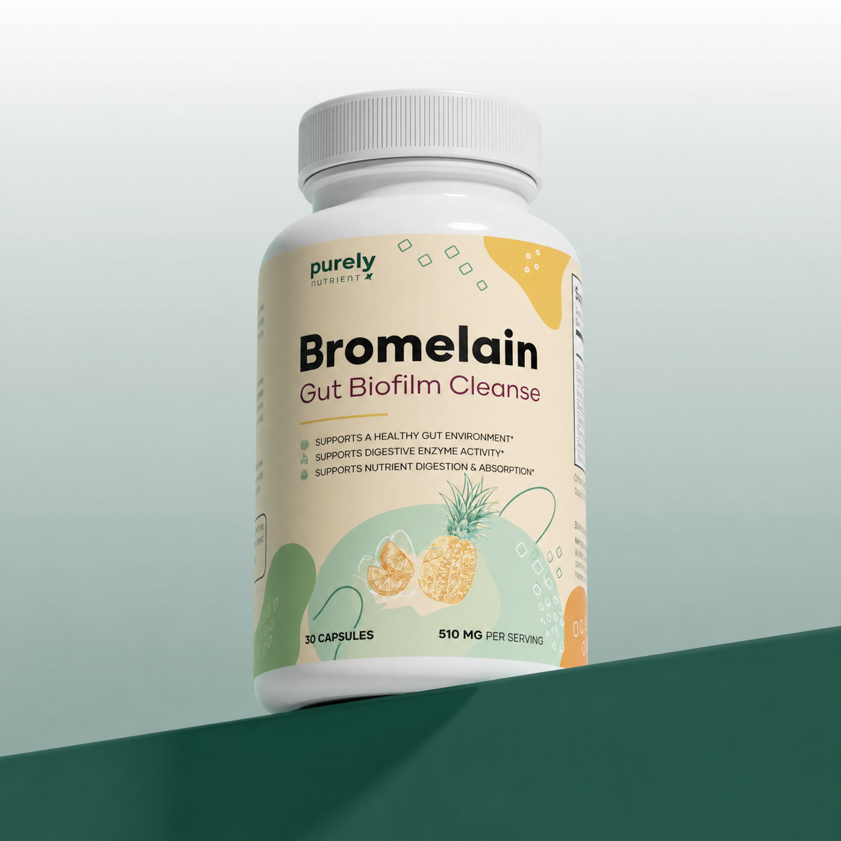 Purely Nutrient Bromelain Gut Biofilm Cleanse