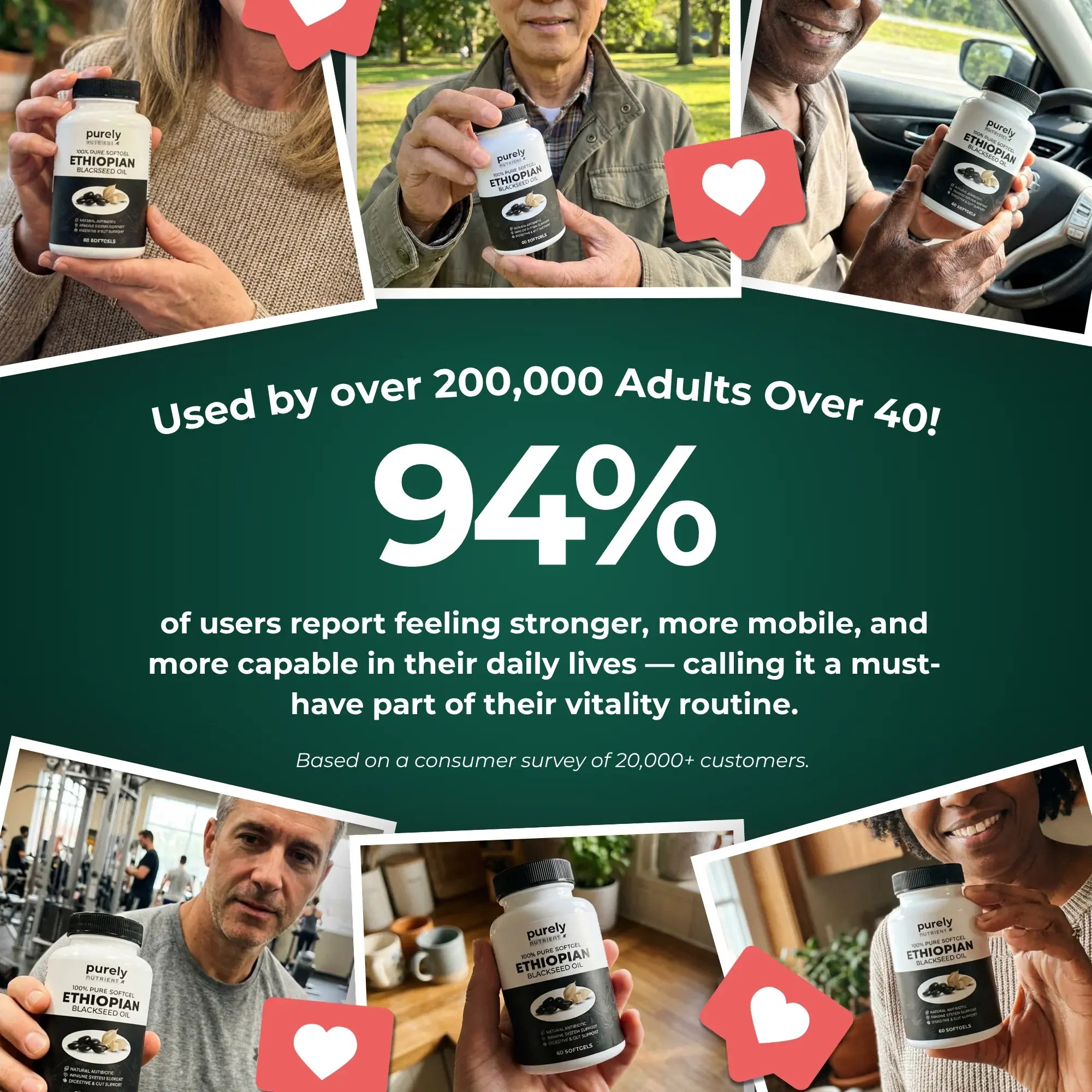 Purely Nutrient Ethiopian Black Seed Oil